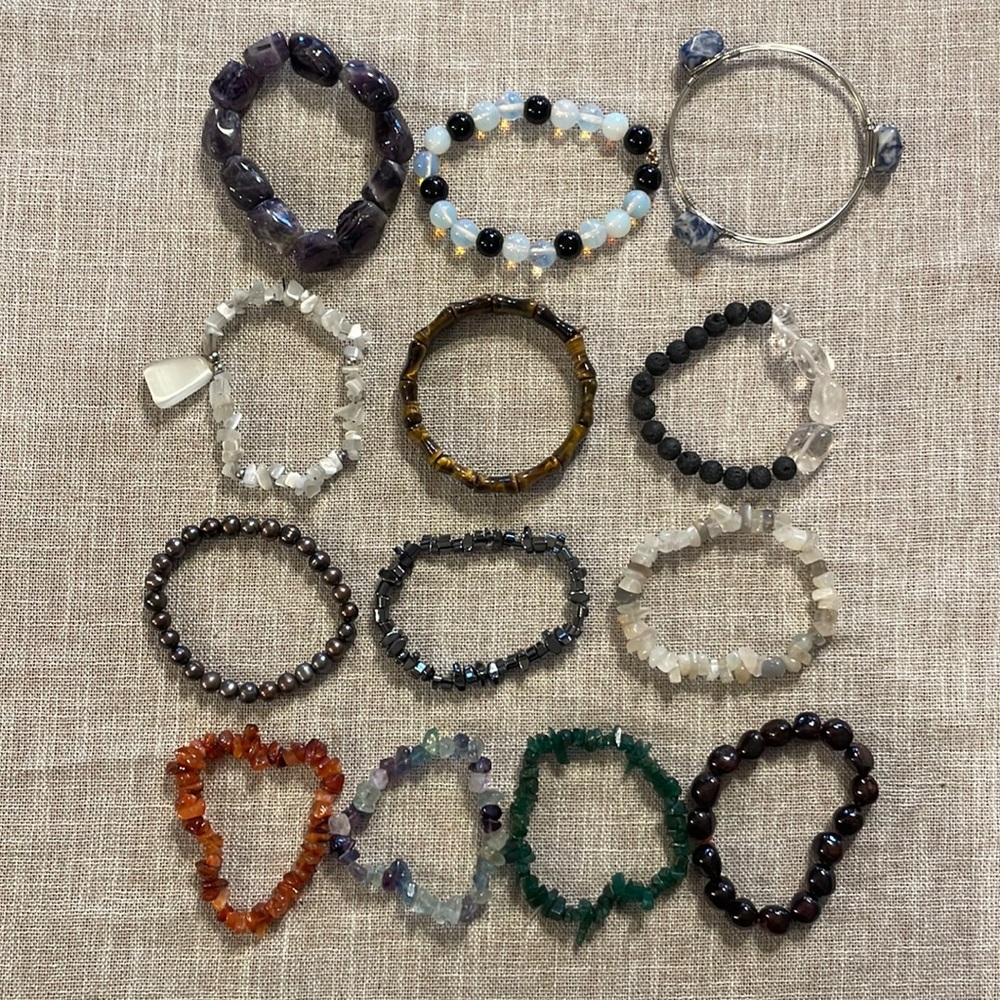 Brand New LOT of Crystal Bracelets